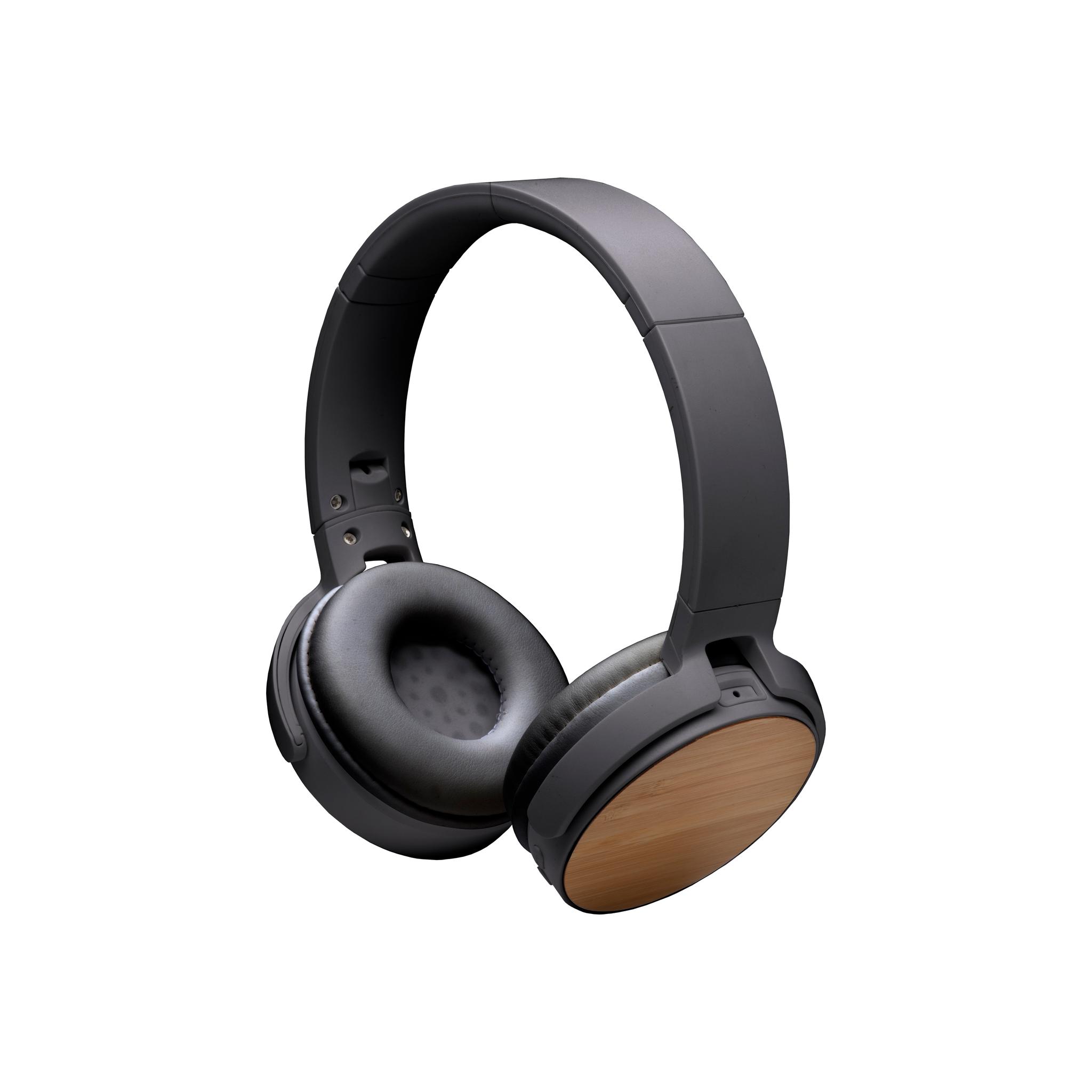 Cuffie bluetooth pieghevoli in ABS e bambù Cuffie bluetooth pieghevoli in ABS e bambù