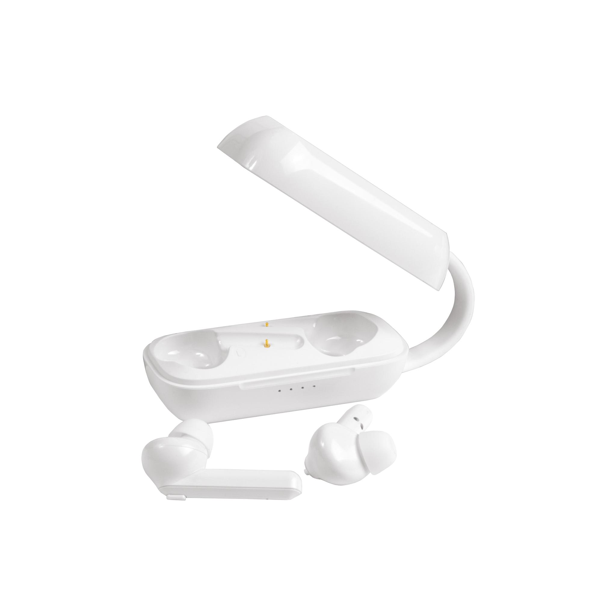 Auricolari bluetooth con scatola di ricarica e cavo di ricarica micro USB incluso. Auricolari bluetooth con scatola di ricarica e cavo di ricarica micro USB incluso.